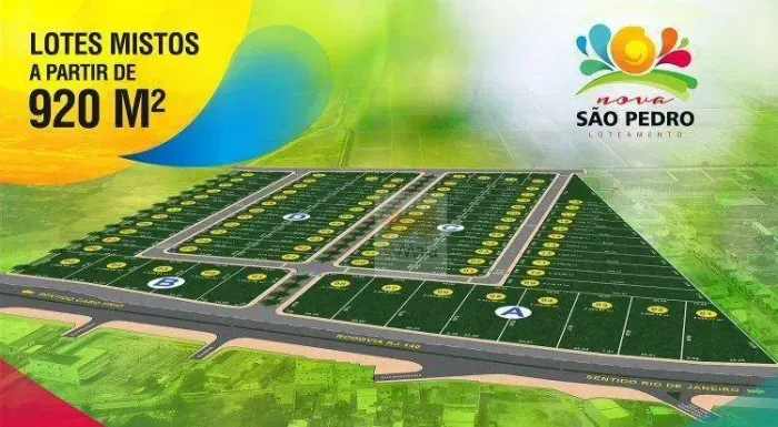 Terreno - Lançamento - à venda, Nova São Pedro, São Pedro da Aldeia.