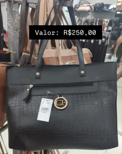 BOLSAS COURO FINO (TAMANHO G)