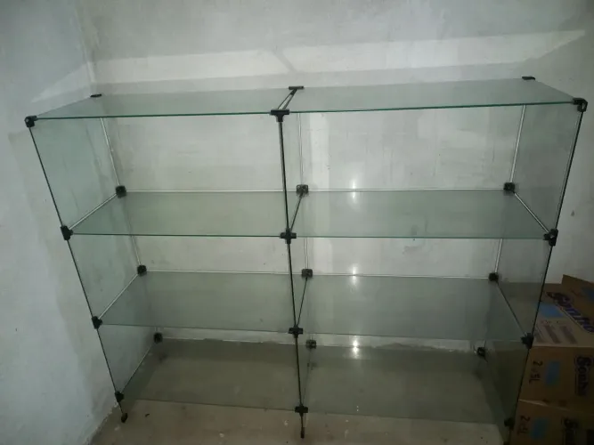 Balcão de vidro