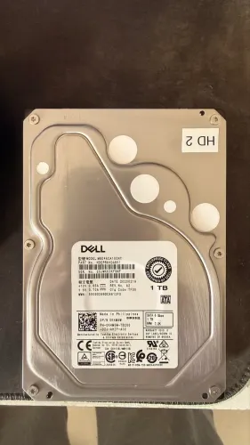 HDs Dell/Toshiba de 1 TB SATA 6 Gb/s, 7.200 RPM, 3,5?, modelo corporativo