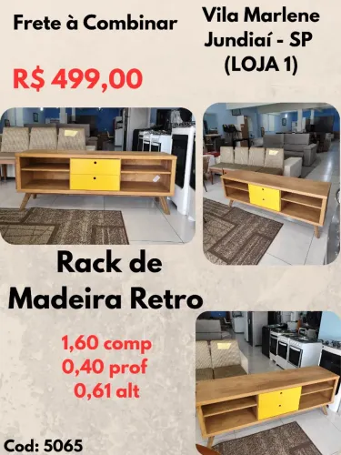 Rack Retro madeira