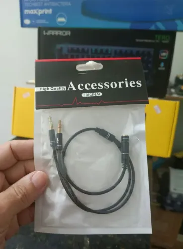 Adaptador P2 x 2xP2 Macho 