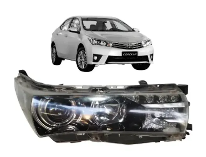 Farol Direito Toyota Corolla Xenon 2015 A 2017 Original (Usado)