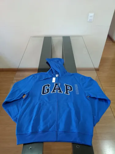 Moleton GAP de zíper com capuz tamanho G