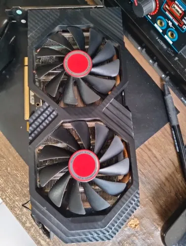 placa de video RX 580 8 GB 2304sp