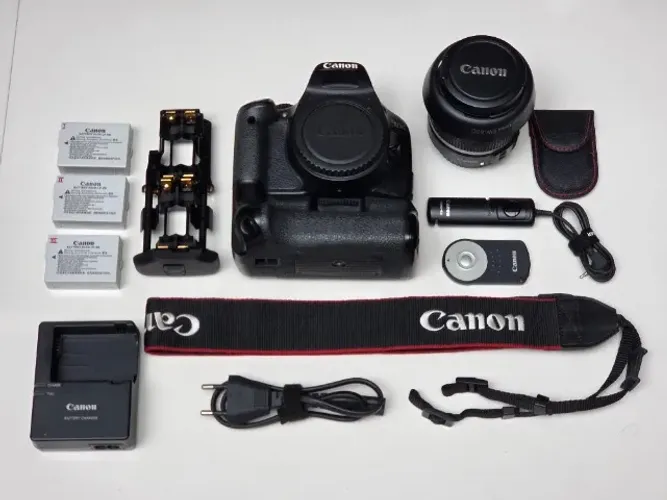 Kit Camera Canon e Lentes 17-55 2.8, 70-200 2.8 IS-II, 50 1.4, 10-22, Flash 430EX e mais