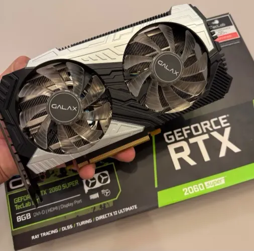 Placa de Video RTX 2060 SUPER 8GB GALAX (leia a descrição)