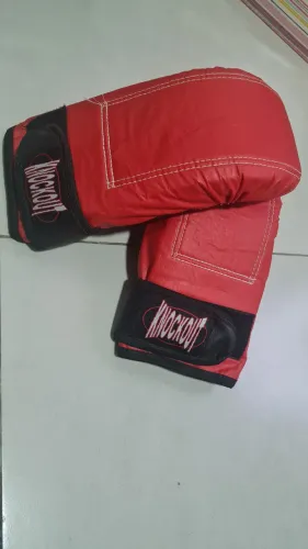 Luvas Knockout bate saco com velcro