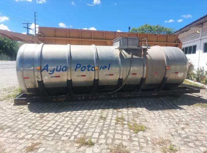 Tanque inox 16 mil litros caminhão