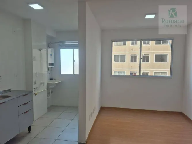 Apartamento com 2 dormitórios para alugar, 43 m² por R$ 2.370,94/mês - Parque Industrial -
