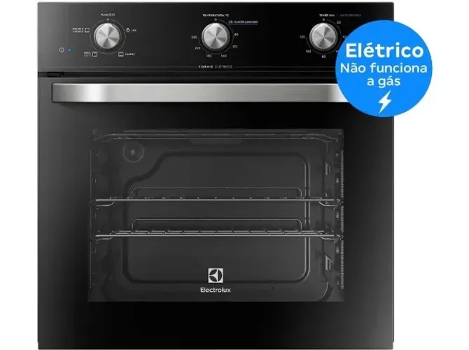 FORNO ELETRICO DE EMBUTIR ELECTROLUX + GRILL 59L
