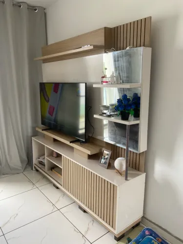 Home rack com painel