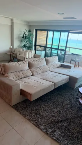 Sofá com chaise 3,20m
