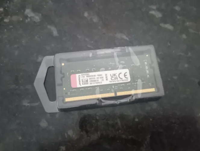 Memória ram Kingston 8gb, ddr4 3200mhr