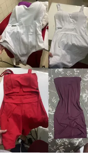 Body ousadia, vestido ousadia, macaquinho pimenta doce e vestido tubinho