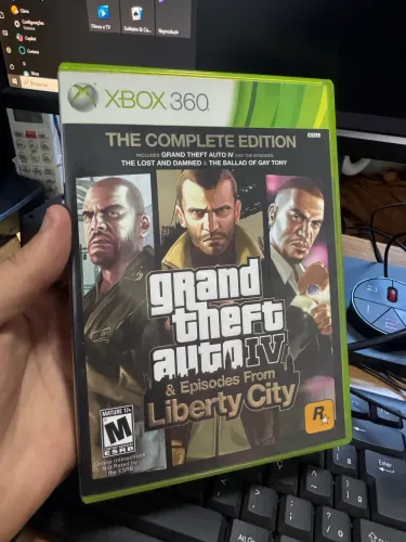 GTA IV 4 COM MAPA MUITO CONSERVADO XBOX 360 ENVIO (OLX PAY)