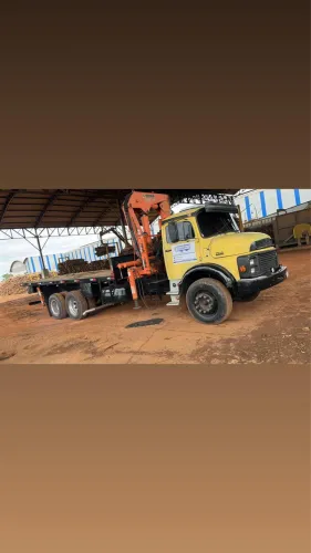 Mercedes-Benz 1519 Truck + Munck Argos 20.5 | Motor Novo