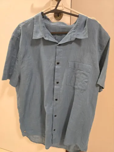 Camisa Osklen azul tamanho M