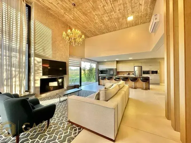 Casa terrea em condominio fechado em capão da canoa com entrada de 300 mil e saldo em 48 m