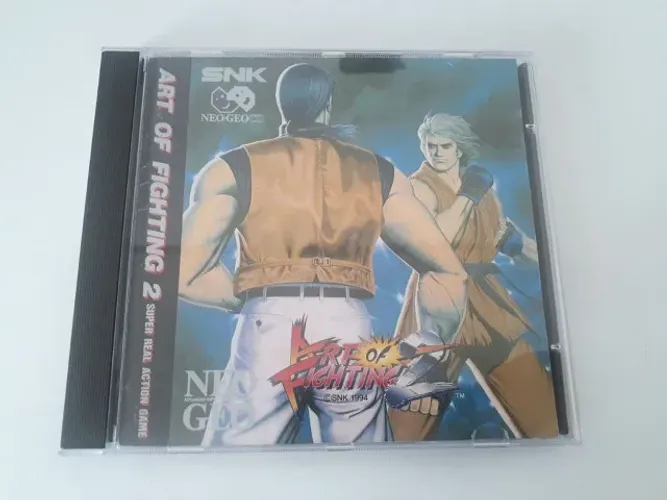 Art Of Fighting 2 Neo Geo Cd Original Americano