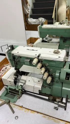 Máquina de costura Galoneira Kansai Special completa, revisada e pronta para uso