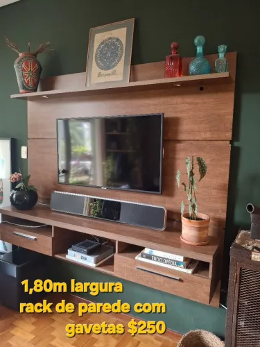 Rack tv c gavetas