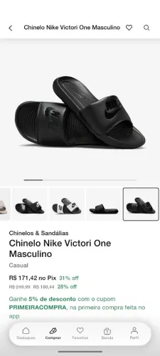 Chinelo Nike