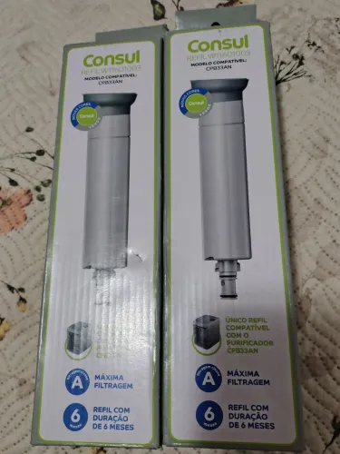 Combo 2 filtros purificador de água Consul(CPB33)3