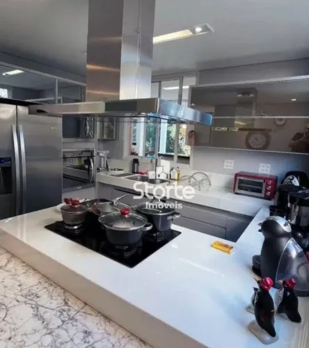 Casa fino acabamento com 4 suítes à venda, 416m² por R$ 3.700.000 - Condomínio Gávea Hill