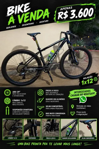 Bike venzo aro 29