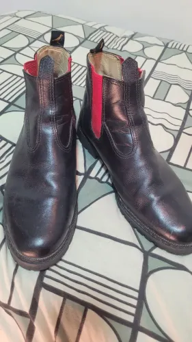 Bota Chelsea João de Barro - Vermelho