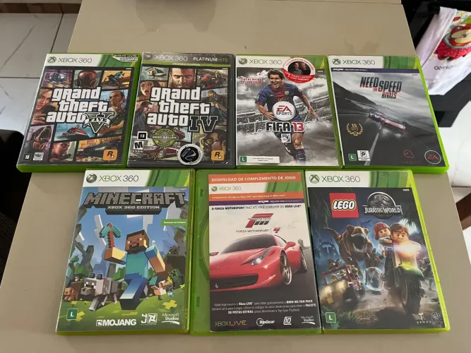 Lote de jogos xbox360