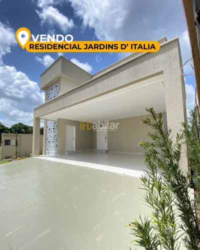 Vendo casa no condomínio jardins de Itália 