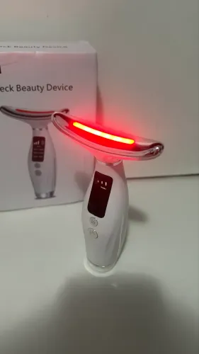 Massageador Facial Com Ledterapia