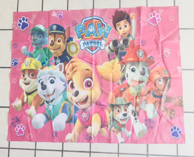 Painel Patrulha Canina Rosa - Decoração Infantil