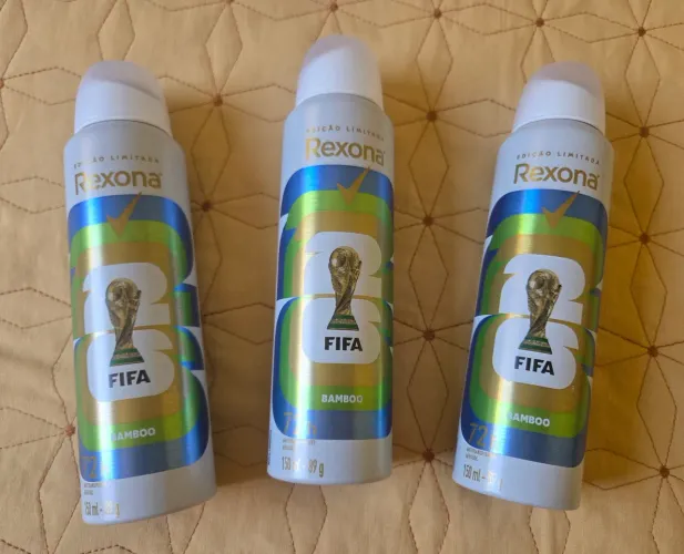 Kit 3 Desodorantes Rexona Bamboo