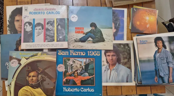 36 discos de vinil Roberto Carlos