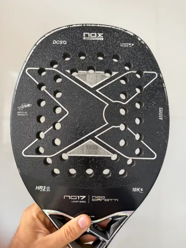 RAQUETE NOX NG17 2025 PRETA