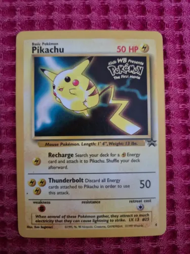 Pikachu TCG Pokemon First Movie