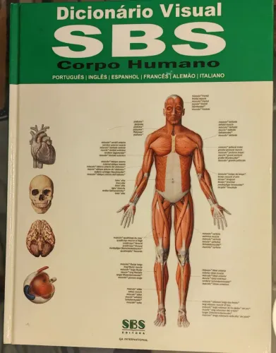 Dicionário Visual Corpo Humano SBS 6 idiomas