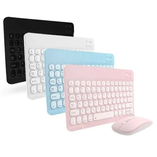Teclado sem fio e mouse