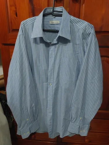 Camisa Azul Numero 4