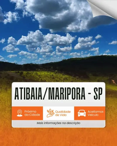 Terreno em Atibaia com espaço, localização e condições de lançamento