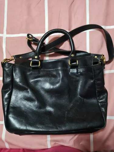 Bolsa de couro Via Mia