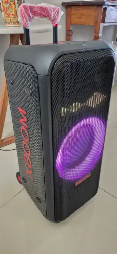 Caixa de som bluetooth LG xboom xl7s