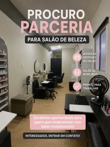Vaga de Parceria ou aluguel de cadeira