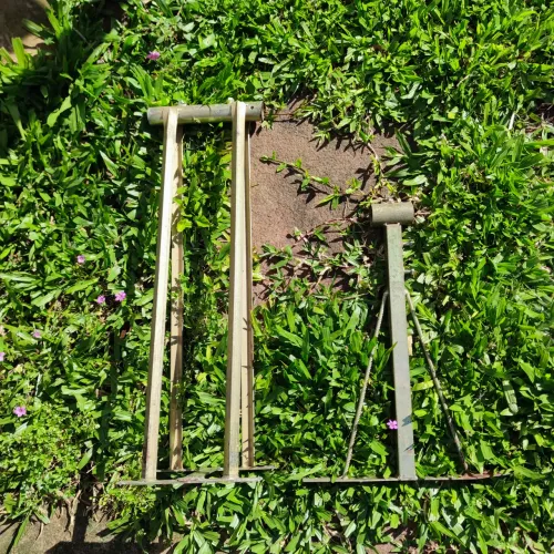 Suporte/pé de fixação ferro galvanizado