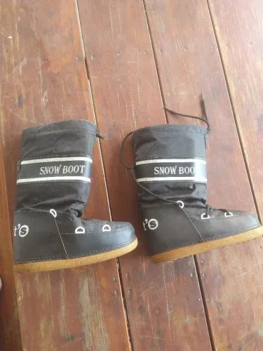 Botas para neve impermeável 