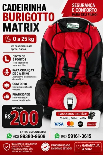 Cadeirinha vigoroto Matrix
