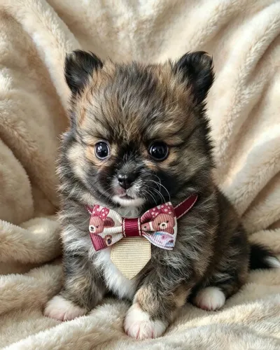 Chihuahua pelos longos